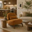 Upholstered Accent Chair-1865321747