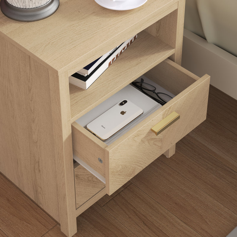 4 Piece Compact Bedroom Storage Set, Oslo Oak