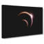 The Sun Behind The Earth And Moon - Wrapped Canvas-55359223