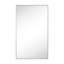 Armoire à pharmacie de salle de bain encastrée et à fixation en surface en nickel brossé 17,5 po x 29 po Velin-962449696-962449698