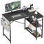 L-Shaped Metal Base Computer Desk
