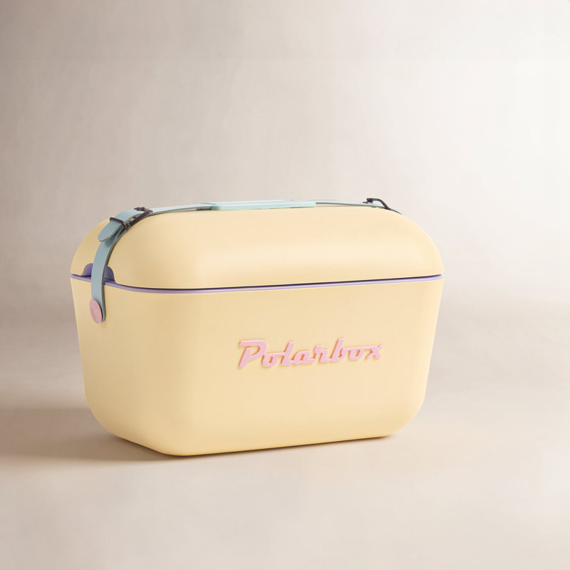 Polarbox 13qts Portable Cooler Pop, Yellow