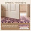 Tapis Magnolia2 traditionnel à médaillon délavé, style persan, or, rose, gris, ivoire, lavable à la machine, antidérapant, à poils courts, pour l'intérieur et l'extérieur, adapté aux animaux domestiques, idéal pour le salon, la chambre, la salle à manger, l'entrée, le couloir ou le bureau.-1092762682