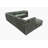 Ghtonkes Corduroy Upholstered Modular Sectional-235873528