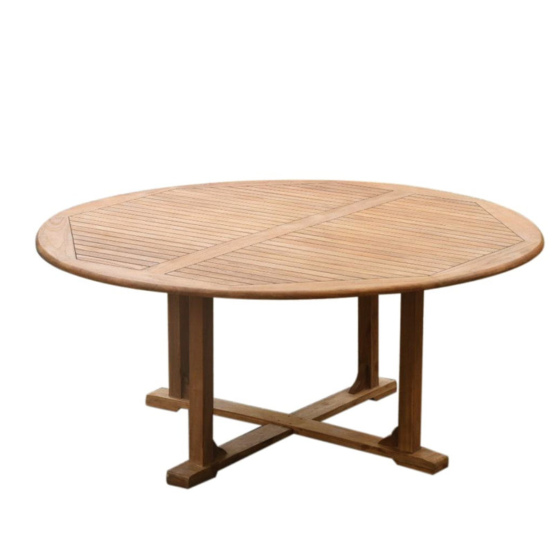 Fredson Outdoor 3 - Piece Teak Bistro Set, 4