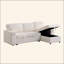 Canapé-lit modulaire avec espace de rangement Upholstery