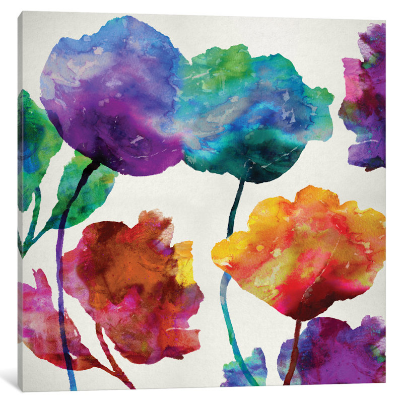 «In Full Bloom I», reproduction d'art sur toile, H 48 po x l 48 po x P 1,5 po