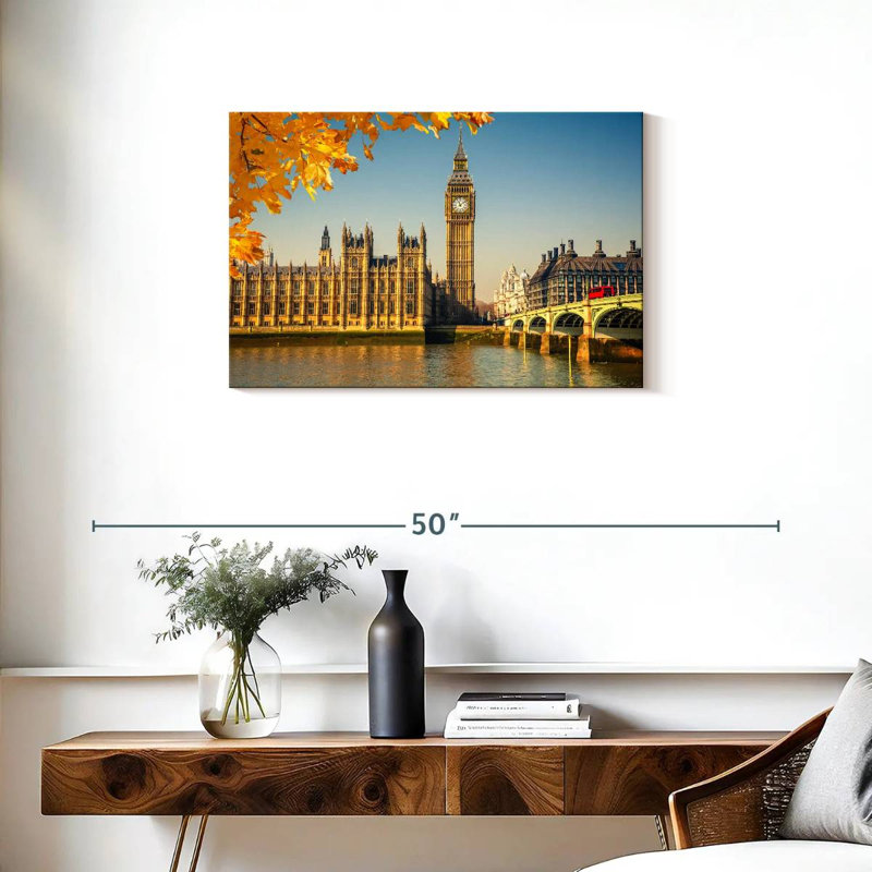 Ravi ensoleillé à Westminster, H 20 po x l 30 po
