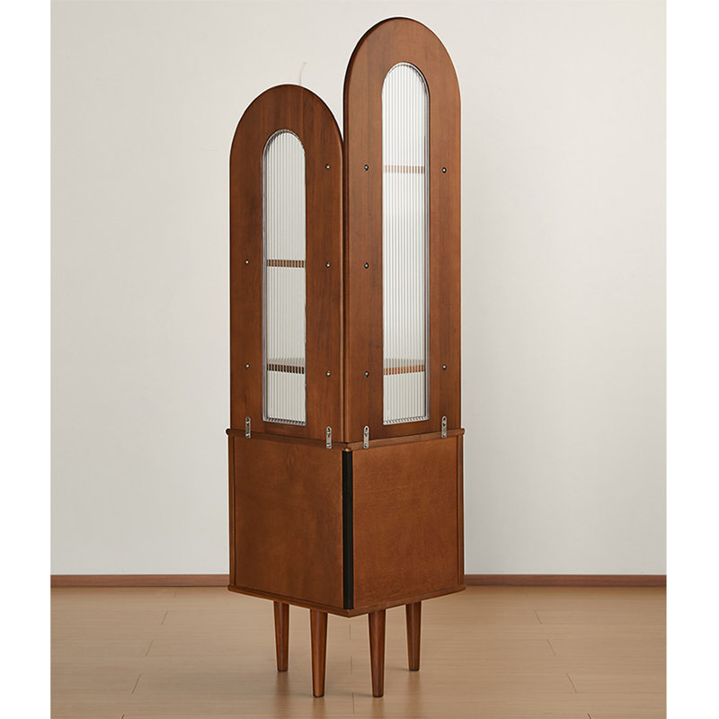 Vitrine multifonctionnelle rétro et luxueuse