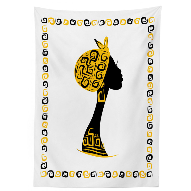 Decorative Tablecloth, 70'' D X 52'' L