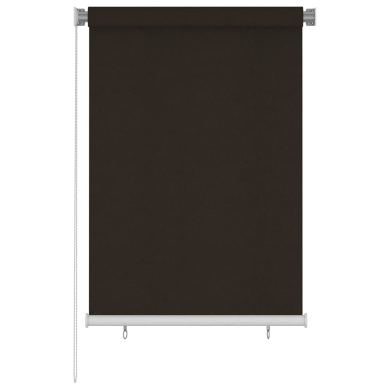 Room Darkening Roller Blind, Brown, 140 cm L x 100 cm W