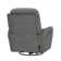 Chayah 37" Upholstered Power Glider Swivel Recliner with Adjustable Headrest Powered By Freemotion Two Pack