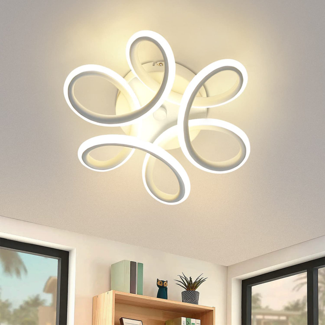 LED Deckenleuchte Modern Warmweiß 3000K Geometrie Design 27cm