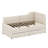 Tallis  L-Shaped Corduroy Daybed,Upholstered Bed Frame With 2 Storage Drawers-885865603