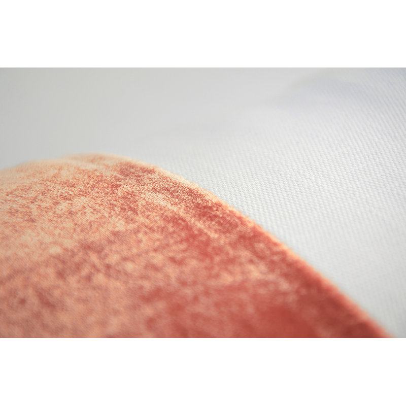 Stripe Lumbar Pillow Cover & Insert, Mango, 12" x 24"