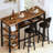 Euphemie Rectangular 15.7'' L x 47.2'' W Dining Set-113397391