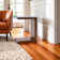 Fabricio Modern Beveled Angle Wood Accent End C-Table - Walnut