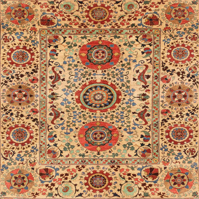 Tapis abstrait moderne 3905