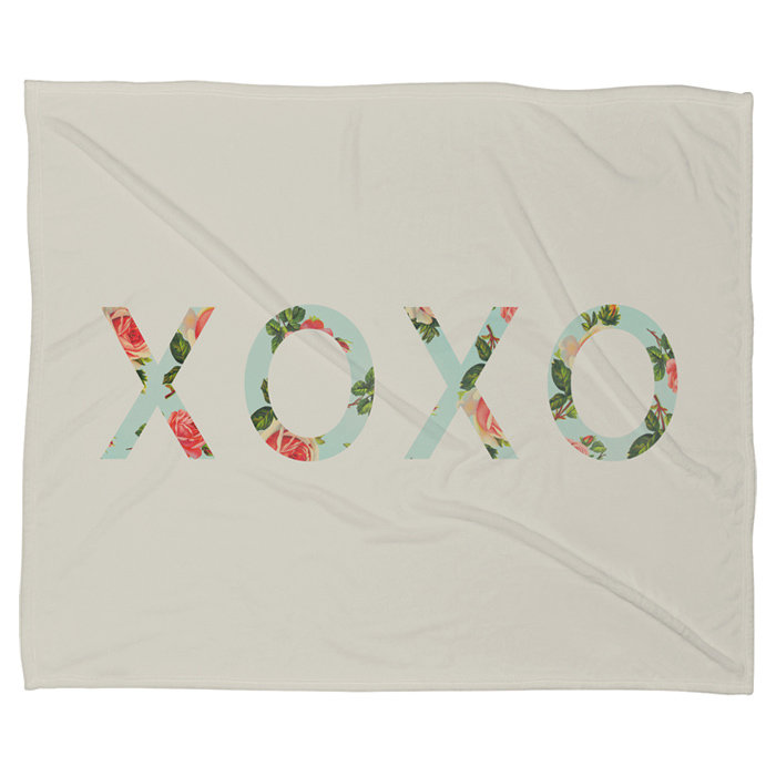 Jeté xoxo floral