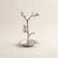 Porte-bijoux avec branches d'oiseaux, porte-bagues en alliage de zinc