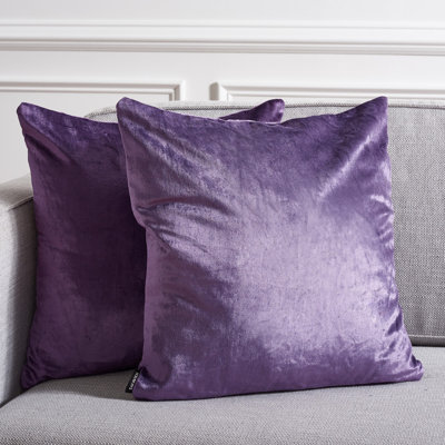 Velvet Reversible Pillow Cover
