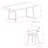 Lowell / Watkins 7-Piece Modern Industrial Dining Set with Solid Mango Wood Table and 6 Upholstered Chairs-836567908