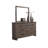 Natural Finish Striking Wooden 1Pc Dresser Drawers Storage Bedroom Furniture