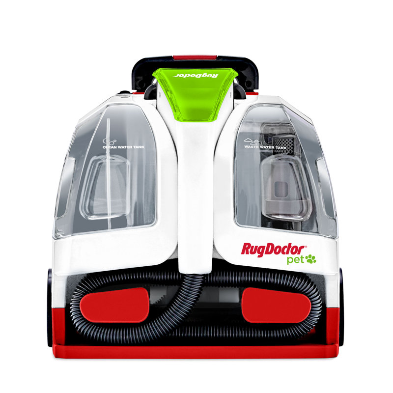 Rug Doctor Bagless Carpet Cleaner, White/Red