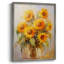 Reproduction encadrée FLORAL Series CDLX III - bois massif-1288956566