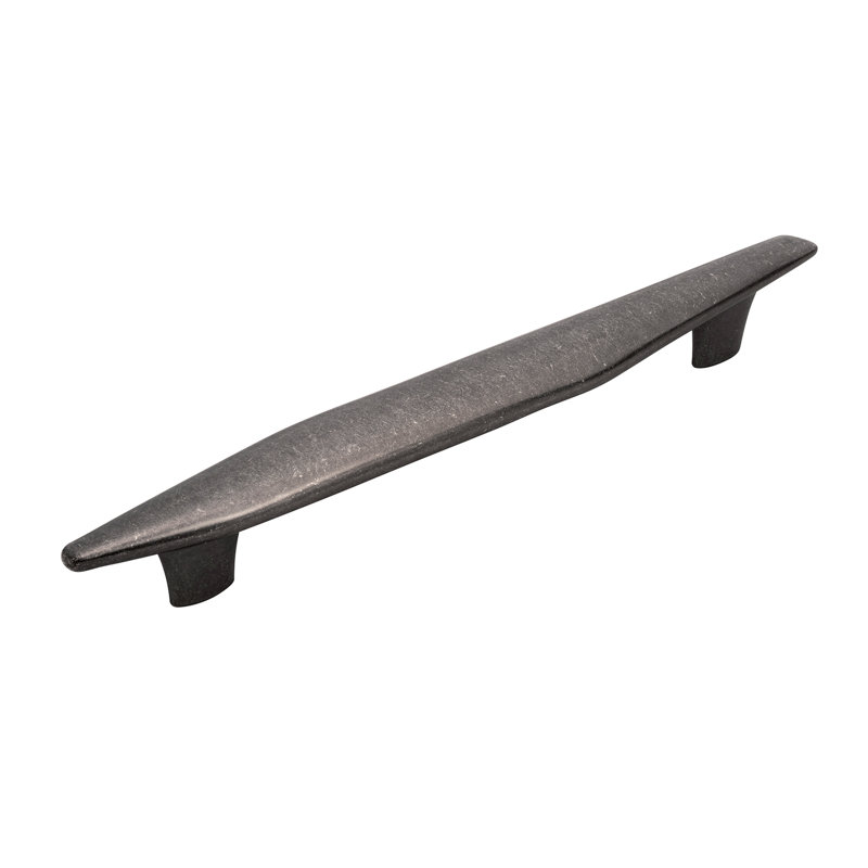 Pebble Collection Appliance Pull 12 Inch Center to Center, Black Nickel Vibed