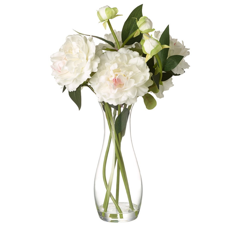 Peony Arrangement in Vase