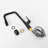 Matte Black Kitchen Faucet 3 Function 360 One Touch Switching, 23.6 In Pull-Out Hose, Water Flow Modes  Stream/Spray/Pause , Single Hole Installation, , Heavy-Duty Metal Body, Ceramic Cartridge-277851858