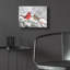 «Cardinals in Snow» par Lori Deiter, art mural en verre acrylique-929408204
