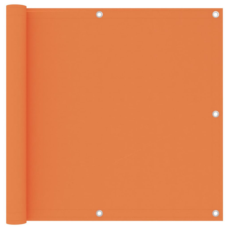 Aadvika 0.9m x 5m Rectangular Shade Sail, Orange