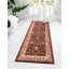 Tapis de couloir traditionnel Artez couleur café-906033804
