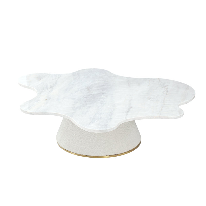 Table basse Serena, H 12,2 po x L 39,4 po x l 47,2 po, Ivoire