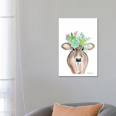 Frida 1 Piece Wrapped Canvas Wall Art