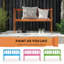 Banc d'extérieur Evalin