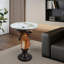 Table d'appoint avec tête de cerf et table d'appoint