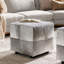 Landyn Square Ottoman Sparrow Gray