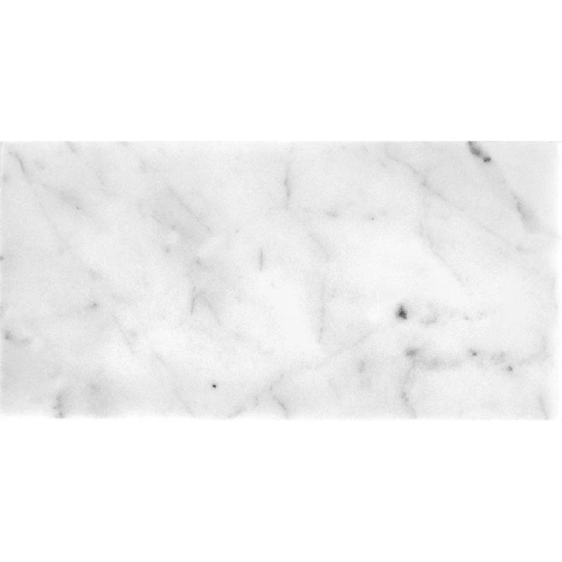 3" x 6" Marble Look Subway Wall & Floor Tile, Gray
