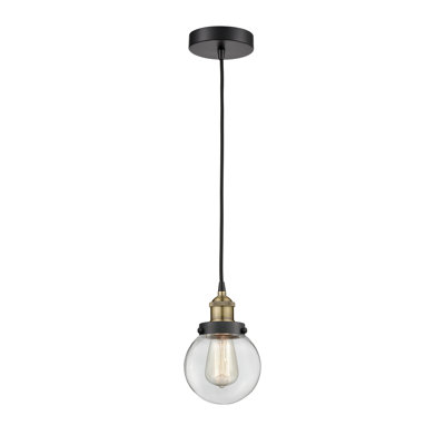 Luminaire suspendu simple à 1 lumière Frederick