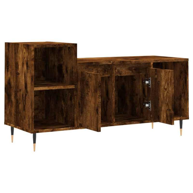 TV Stand for TVs up to 32", Smoked Oak