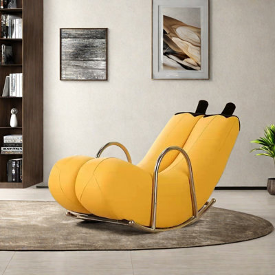 High-quality banana-shaped rocking chair