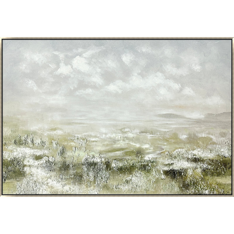 Art mural sur toile Hazy Fields