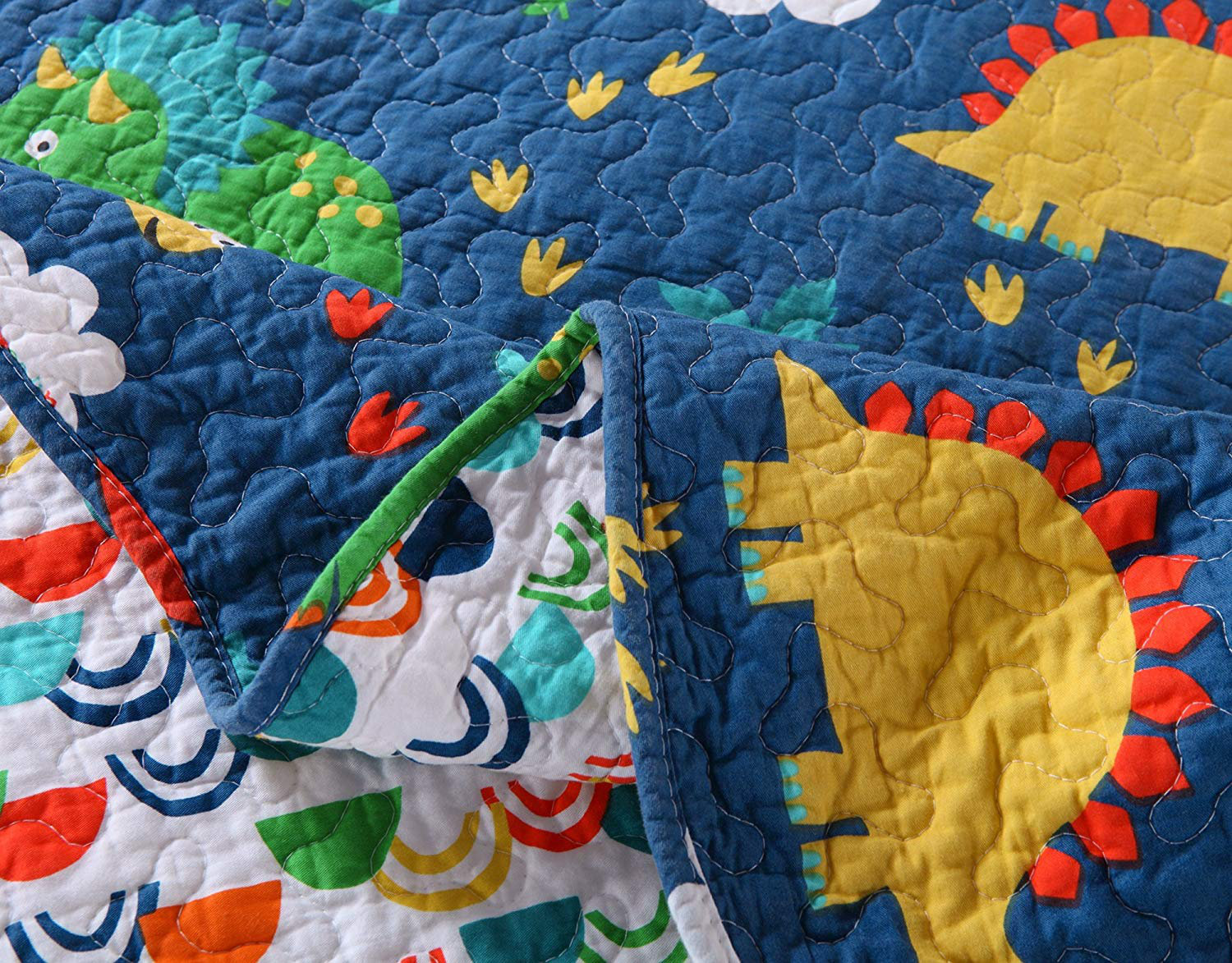 MarCielo p-kl1804 dinosaur quilt Reversible Quilt Set & Reviews | Wayfair