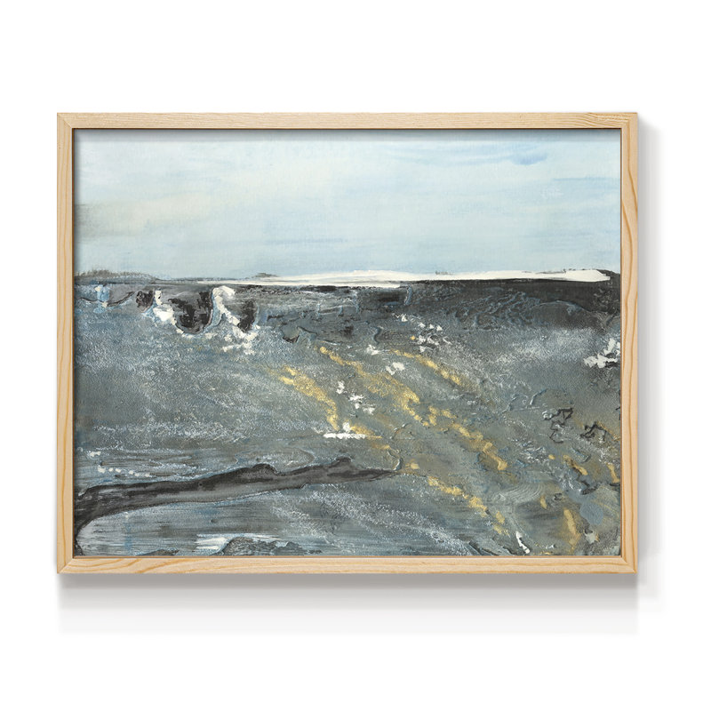 «Flow of Love in Ocean II», reproduction encadrée, H 8 po x l 10 po, Naturel