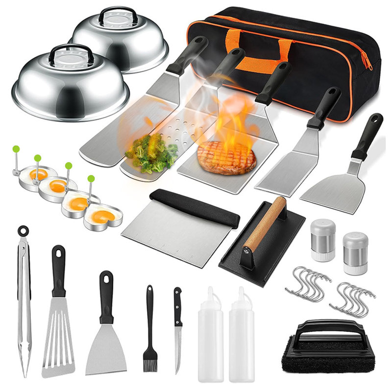 Ensemble de 35 spatules grillagées pour barbecue Blackstone