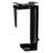 Computer Tower Wall Mount And Under Desk CPU Stand, 360 Degree Rotation, Height And Width Adjustable, Black