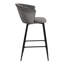 Fleming Upholstered Counter Stool with Metal Frame-1991945757